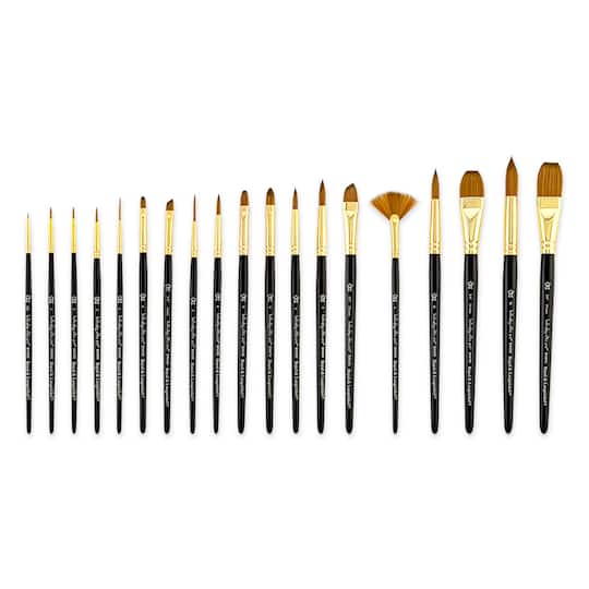 Michaels, Royal & Langnickel® Kolinsky Elite Pro™ Fine Artist Studio Brush Set – Category: Multi-Purpose